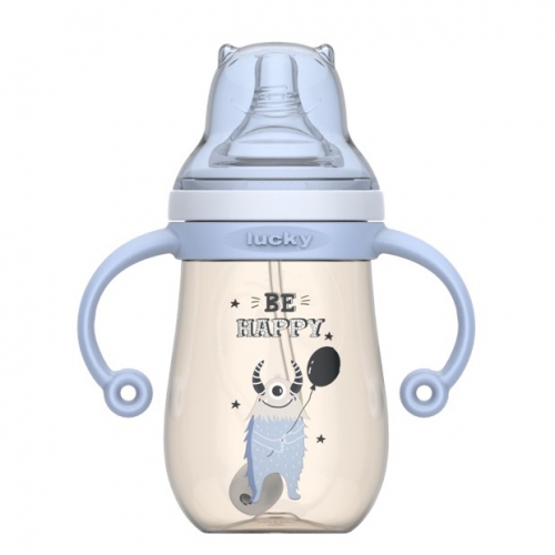 小怪物PPSU奶瓶300ml（淡水藍(lán)色）